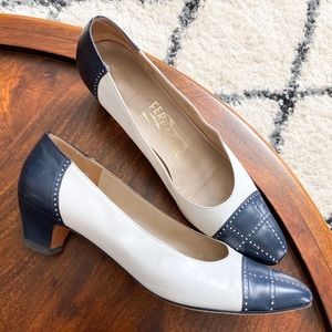 Salvatore Ferragamo Block Heels